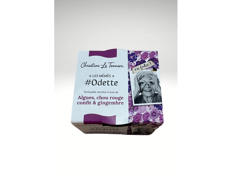 CHRISTINE LE TENNIER ALGUES, CHOU ROUGE CONFIT & GINGEMBRE
