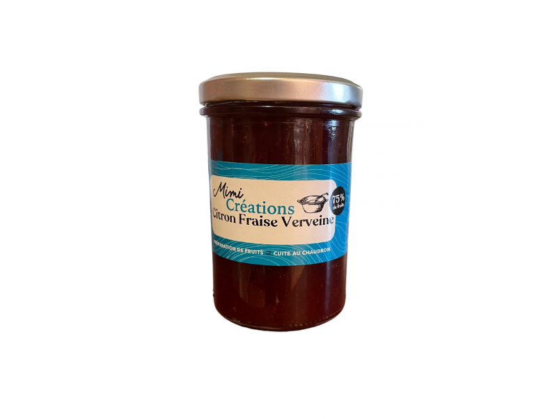 MIMI CONFITURE CITRON FRAISE VERVEINE 250G