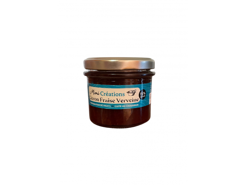 MIMI CONFITURE CITRON FRAISE-VERVEINE 120G