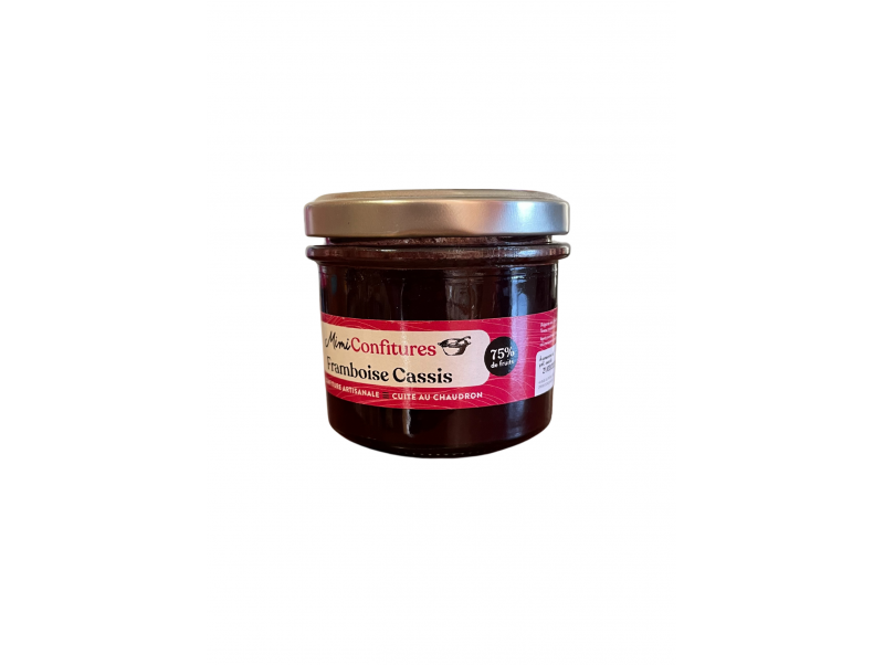 MIMI CONFITURE FRAMBOISE CASSIS 120G