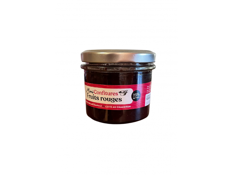 MIMI CONFITURE FRUITS ROUGES 120G