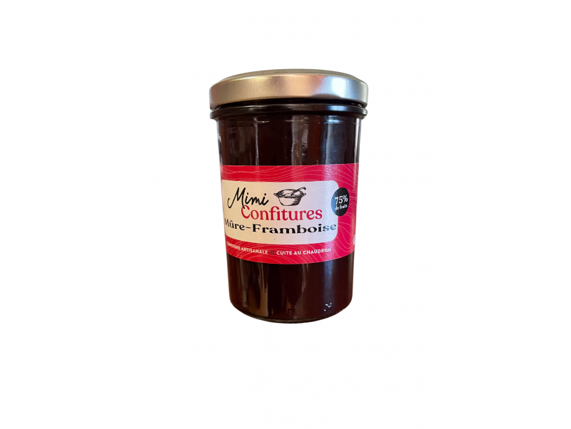 MIMI CONFITURE MÛRE FRAMBOISE 250G