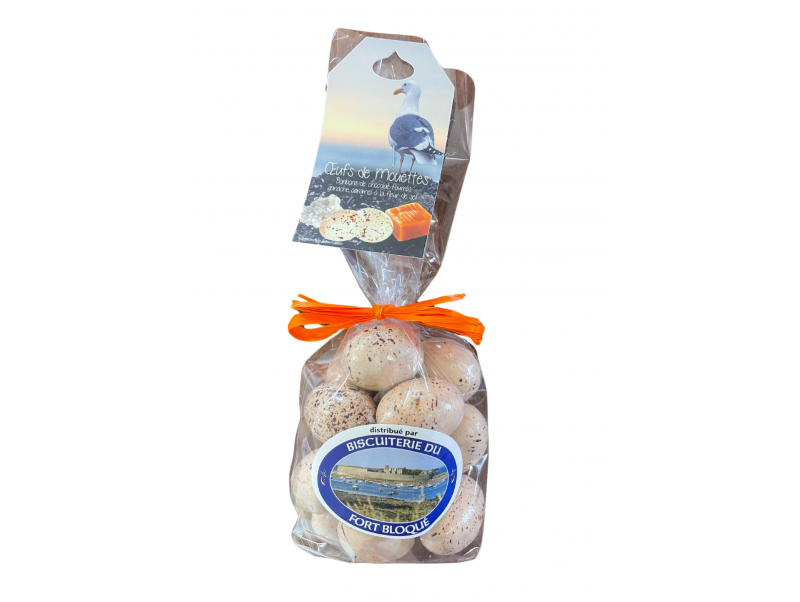 OEUFS DE MOUETTE CARAMEL A LA FLEUR DE SEL 180g