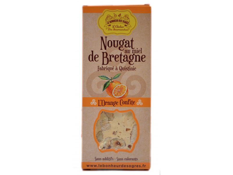 Nougat à l'Orange Confite
