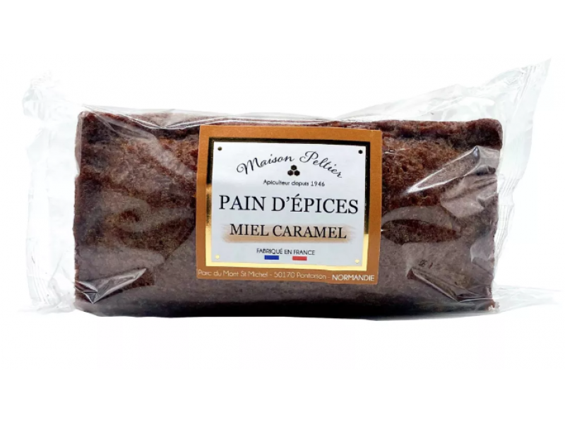 PAIN D'ÉPICES AU MIEL ET CARAMEL 250G