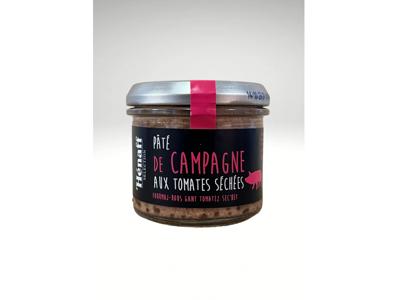 HENAFF PATE DE CAMPAGNE AUX TOMATES SECHEES