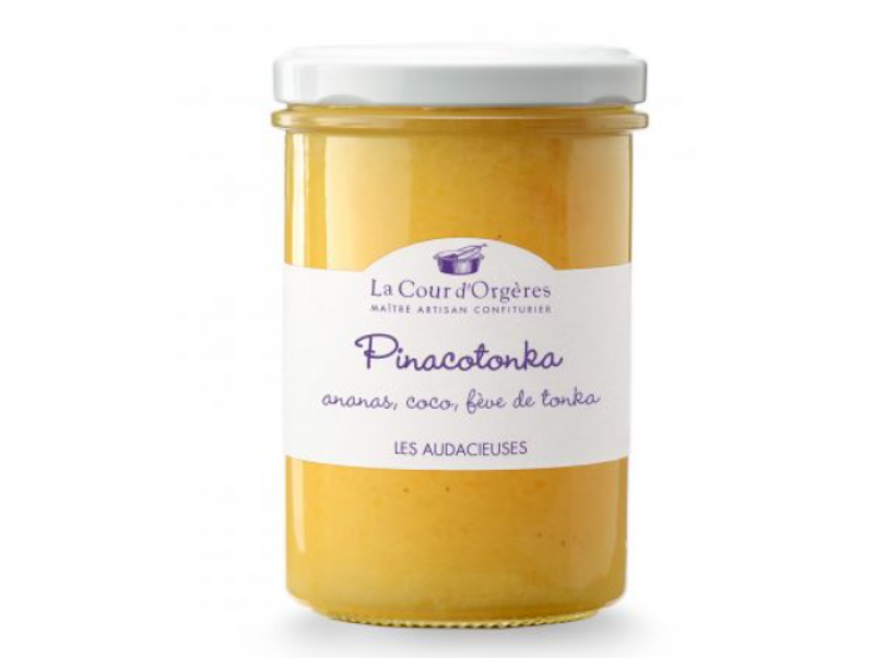CONFITURE PINACOTONKA (ANANAS, COCO, FÈVE DE TONKA)