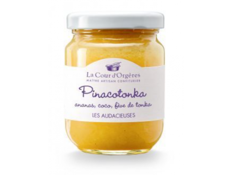 CONFITURE PINACOTONKA (ANANAS, COCO, FÈVE DE TONKA)