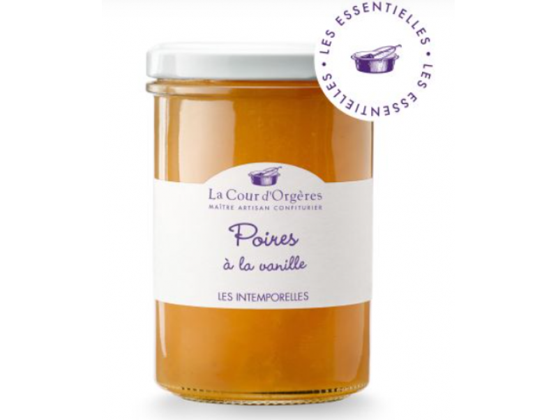 CONFITURE DE POIRE A LA VANILLE