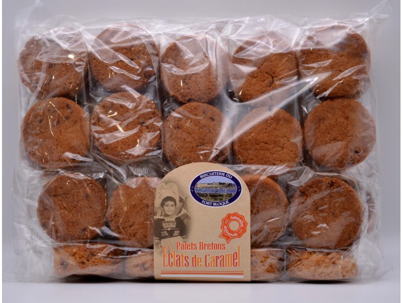 Palets bretons aux éclats de caramel au beurre salé - 800 g