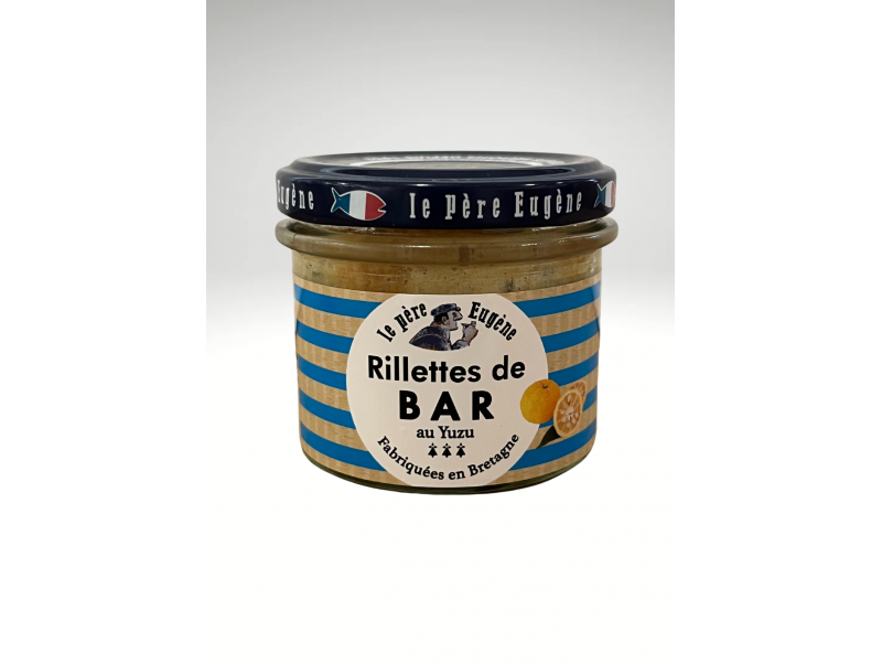 LE PERE EUGENE RILLETTES DE BAR AU YUZU 