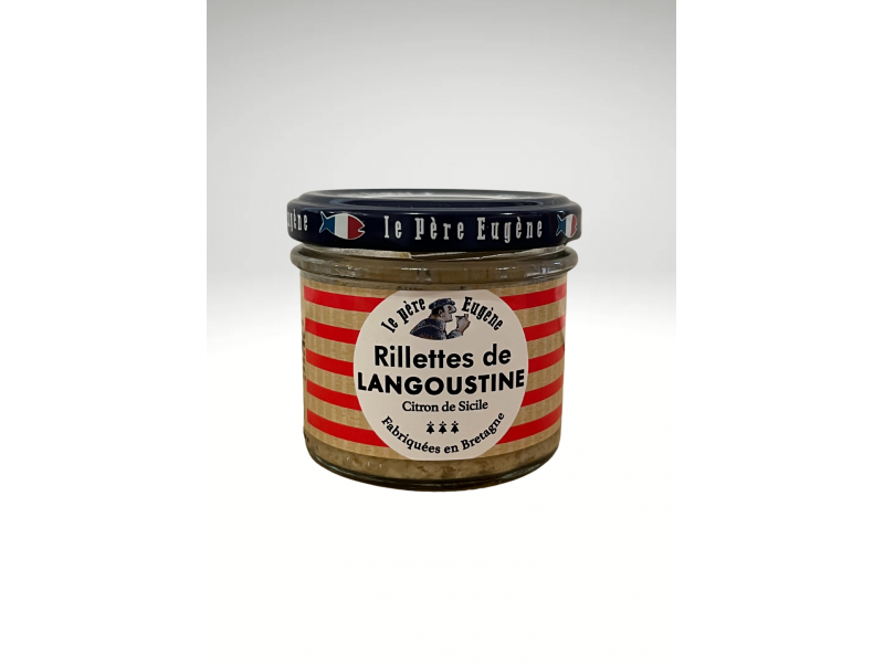 LE PERE EUGENE RILLETTES DE LANGOUSTINE CITRON DE SICILE 