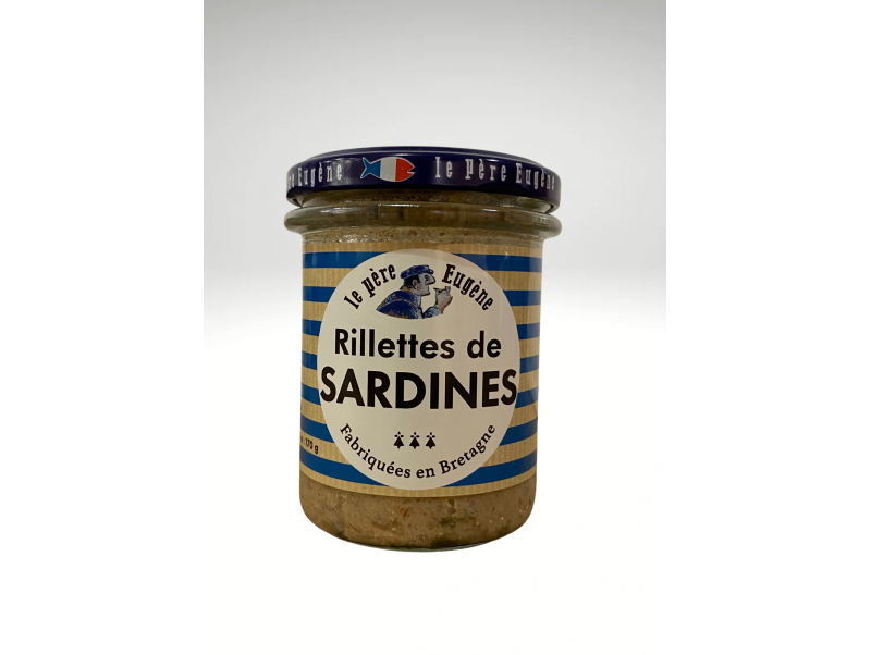 LE PERE EUGENE RILLETTES DE SARDINES 