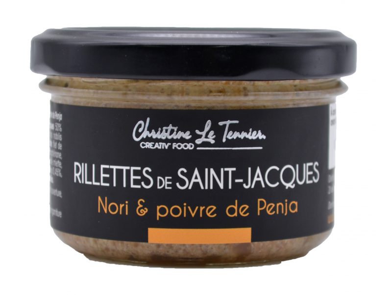 Rillettes de Saint-Jacques - Nori & poivre de Penja