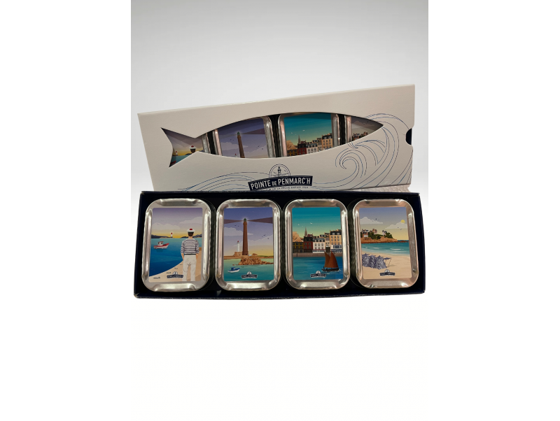 LA POINTE DE PENMARC'H SARDINES A L'ANCIENNE COFFRET EVENEMENTIEL 