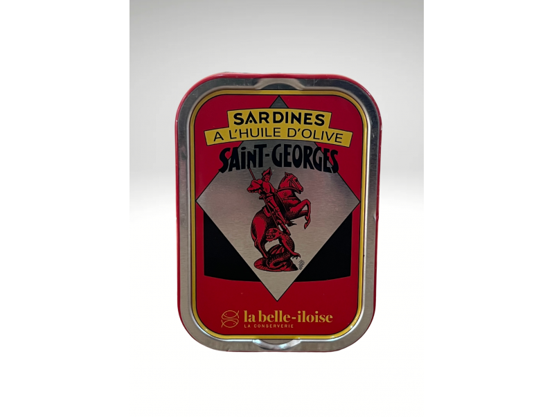 LA BELLE ILOISE SARDINES A L'HUILE D'OLIVE SAINT-GEORGES 