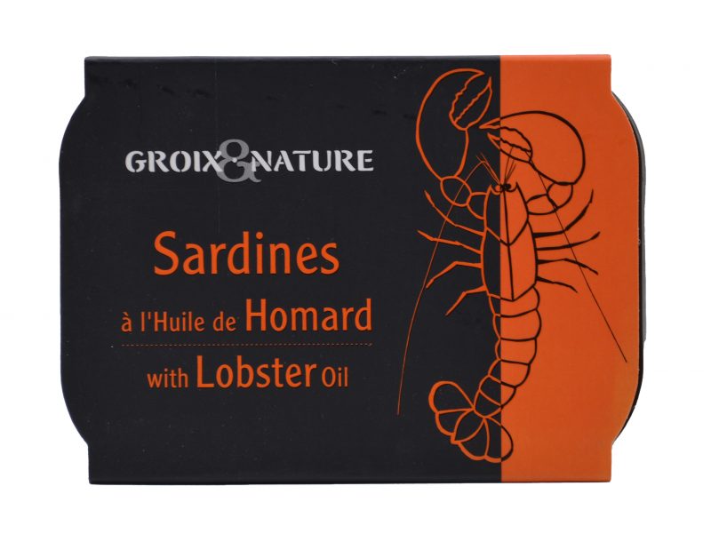 SARDINES À L'HUILE DE HOMARD