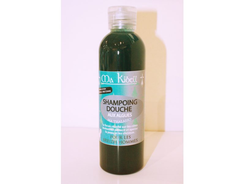 Shampoing douche aux algues pour homme