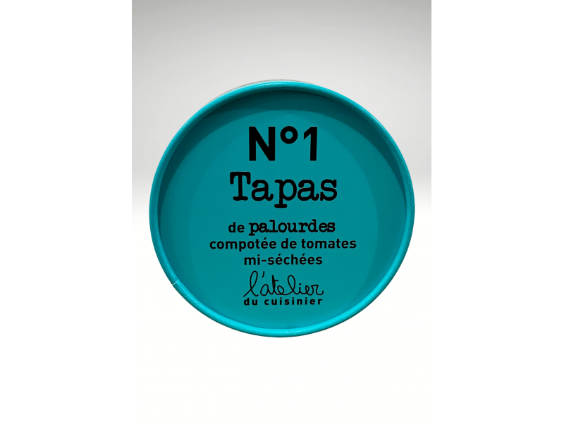 ATELIER DU CUISINIER N°1 TAPAS - PALOURDES COMPOTEE DE TOMATES MI SECHEES 