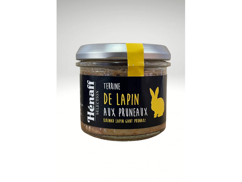 HENAFF TERRINE DE LAPIN AUX PRUNEAUX