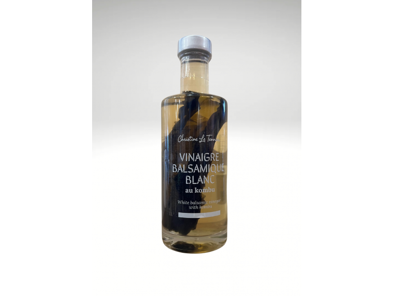 CHRISTINE LE TENNIER VINAIGRE BALSAMIQUE BLANC AU KOMBU 