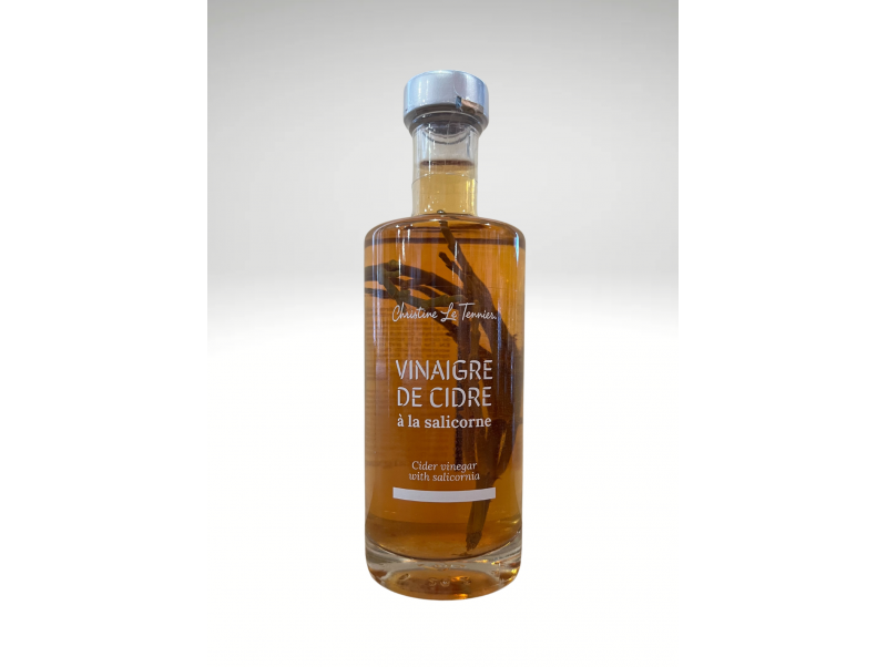 CHRISTINE LE TENNIER VINAIGRE DE CIDRE A LA SALICORNE 