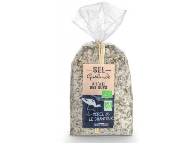 Sel de Guérande IGP à l’ail des ours – 250g – Sachet