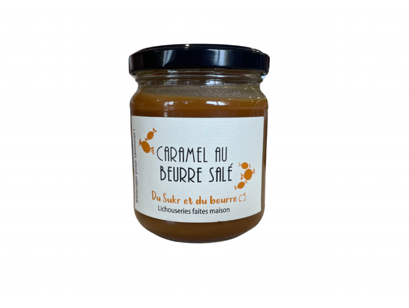 CARAMEL AU BEURRE SALÉ "DU SUKR ET DU BEURRE" 220g