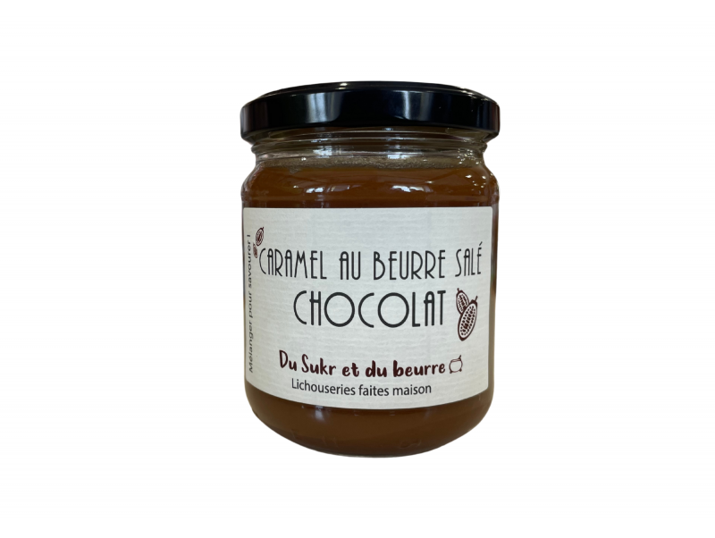 CARAMEL AU BEURRE SALÉ "DU SUKR ET DU BEURRE" CHOCOLAT 220G