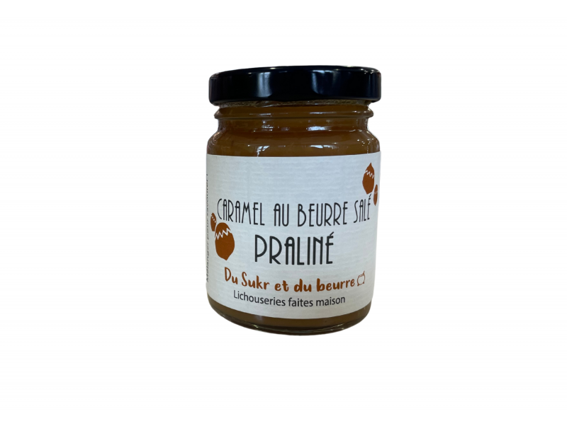 CARAMEL AU BEURRE SALÉ "DU SUKR ET DU BEURRE" PRALINÉ 100G