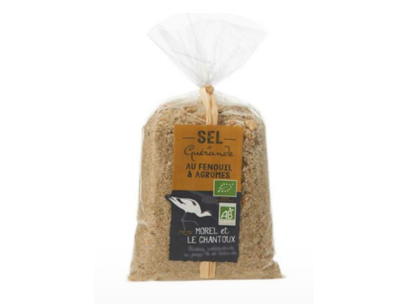 Sel de Guérande IGP au fenouil et agrumes– 250g – Sachet