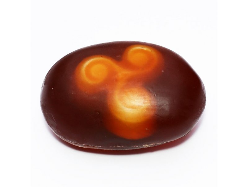 Galet de savon au Caramel 100gr