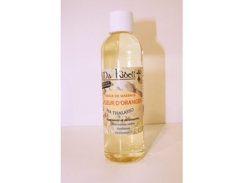 Huile de massage fleur d'oranger