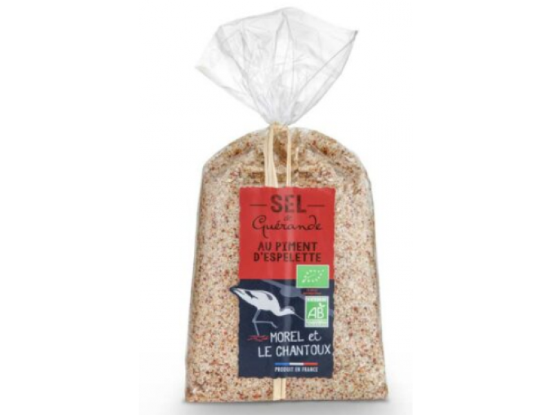 Sel de Guérande IGP au piment d’Espelette – 250g – Sachet
