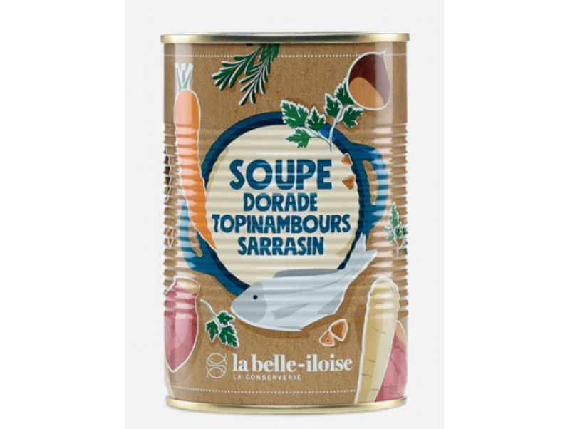 Soupe dorade topinambours