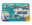 Boîte métal 350g galettes nature "phare de bretagne bleu et jaune"